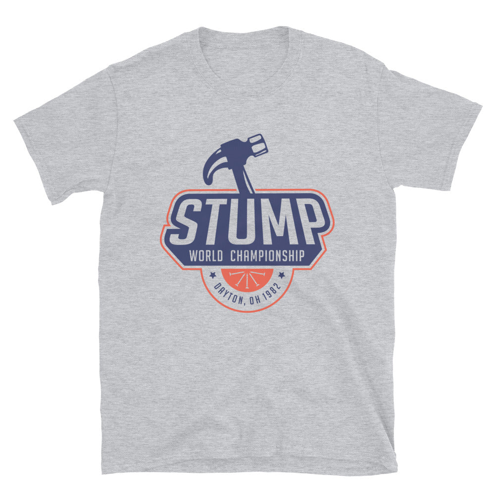 Stump World Championship Short-Sleeve Unisex T-Shirt – Zella Tees