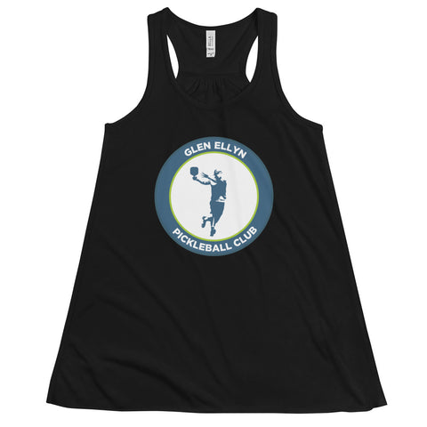 Women's Flowy Racerback Glen Ellyn Pickleball Tank