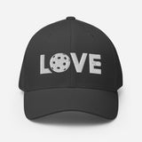 Pickleball LOVE - Structured Twill Cap