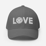 Pickleball LOVE - Structured Twill Cap