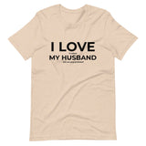 "I Love it when My Husband lets me play pickleball" - Short-Sleeve Unisex T-Shirt