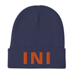 I-N-I Embroidered Beanie