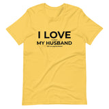 "I Love it when My Husband lets me play pickleball" - Short-Sleeve Unisex T-Shirt