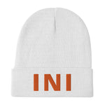 I-N-I Embroidered Beanie