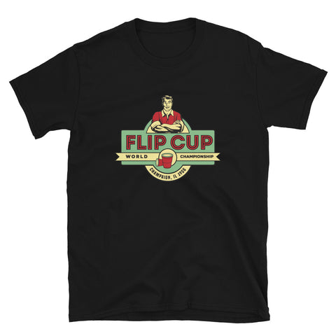 Flip Cup World Championship Short-Sleeve Unisex T-Shirt