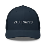 Vaccinated Trucker Cap