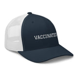 Vaccinated Trucker Cap