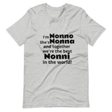 Best Nonni in the World Short-Sleeve Unisex T-Shirt