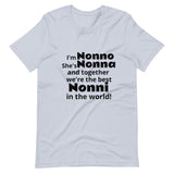 Best Nonni in the World Short-Sleeve Unisex T-Shirt