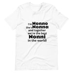 Best Nonni in the World Short-Sleeve Unisex T-Shirt