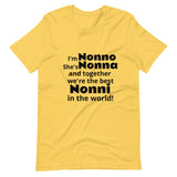 Best Nonni in the World Short-Sleeve Unisex T-Shirt