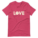 Pickleball LOVE - Short-Sleeve Unisex T-Shirt