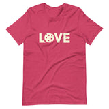 Pickleball LOVE - Short-Sleeve Unisex T-Shirt